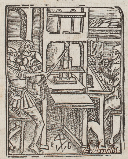 [Printers mark Dirk van Borne 1520]