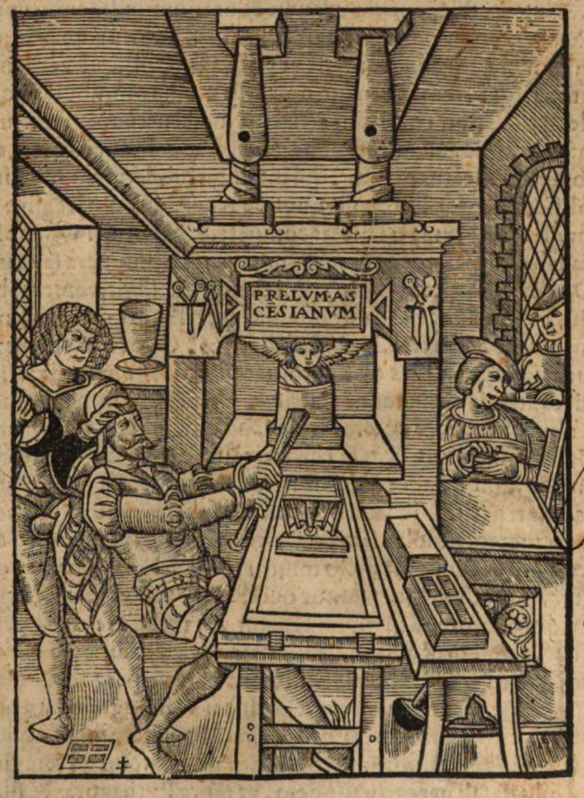 [printer's mark of Jean de Roigny in 1549]